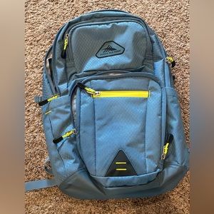 Teal backpack